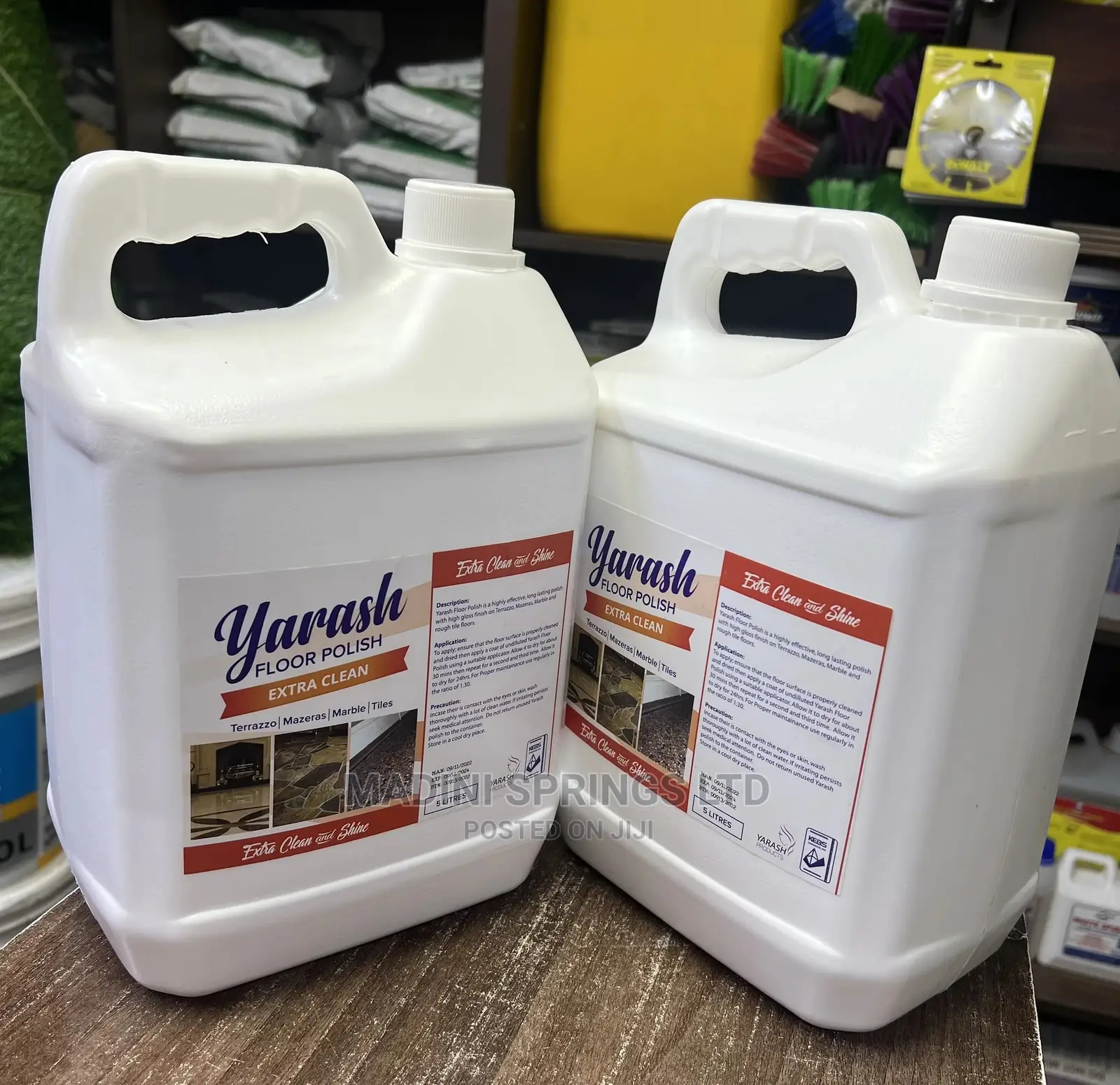 Terrazzo, Kabros, Mazeras, and Sealed Wood Premier Polishes