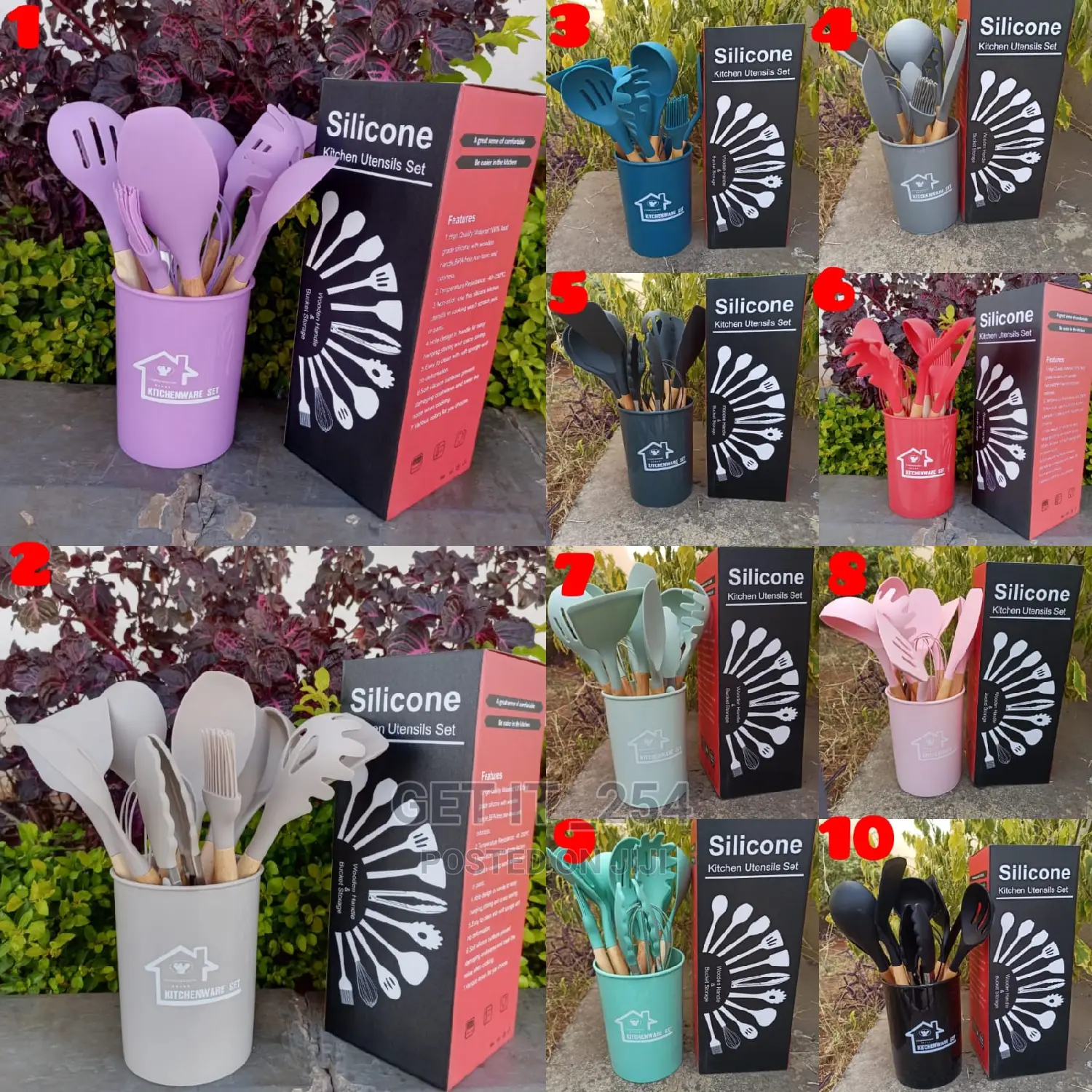 Reliable Kitchen Silicone Spoons