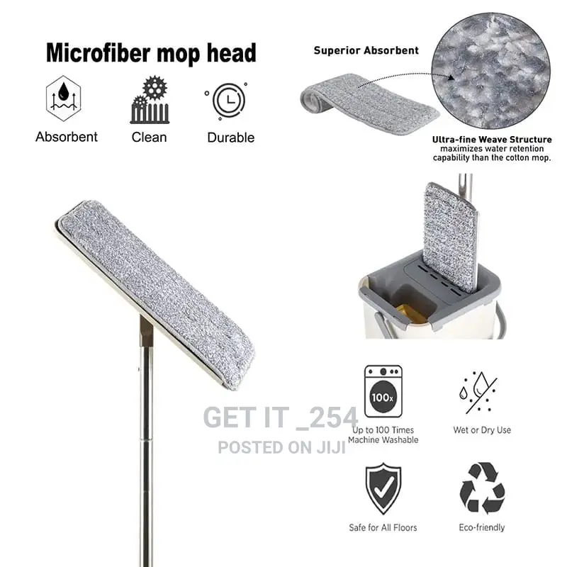 Vertex/Scratch Cleaning Mop . Bucket