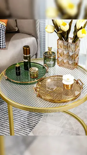 Round Acrylic Storage Tray