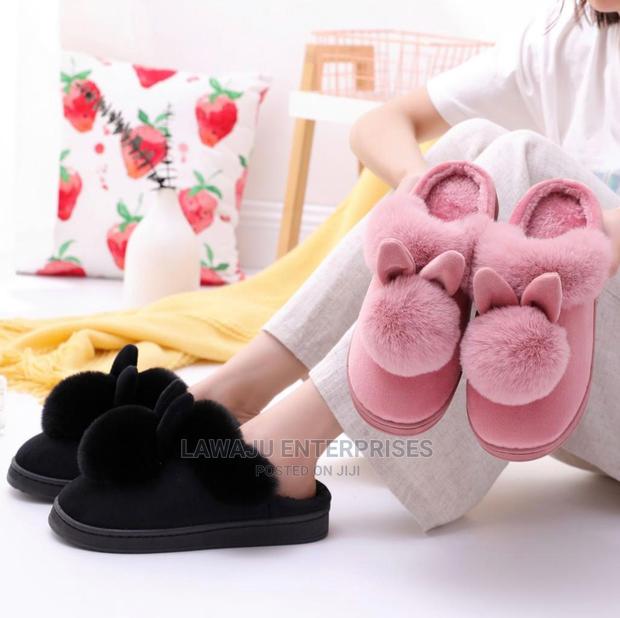 Rabbit Design Indoor House Slippers - main view