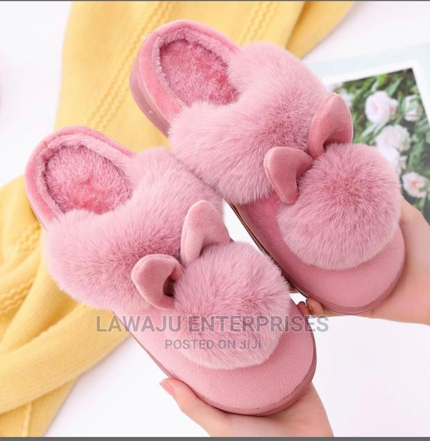 Rabbit Design Indoor House Slippers - thumbnail 2