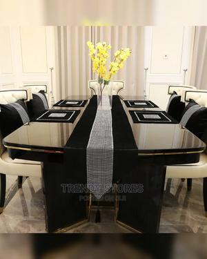 Black 13pcs European Luxury Silk Table Set - thumbnail 2