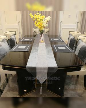 European Grey 13pcs Luxury Silk Table Set - thumbnail 2