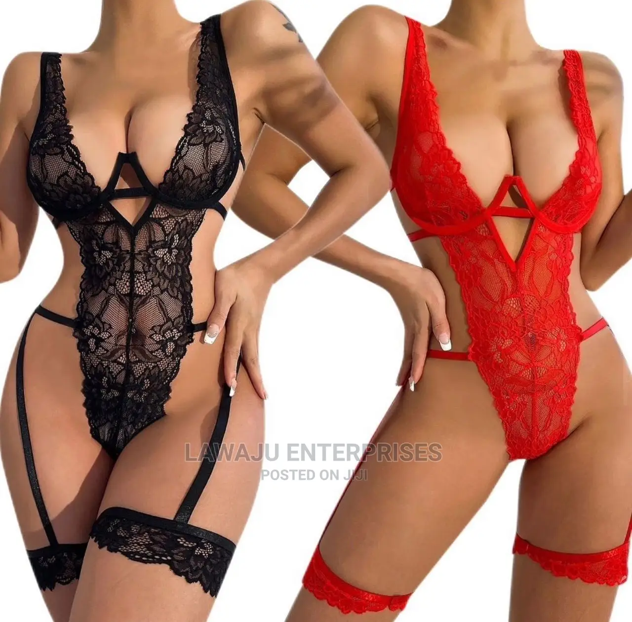 Lace Lingerie Set (S, M, L) - Unisex