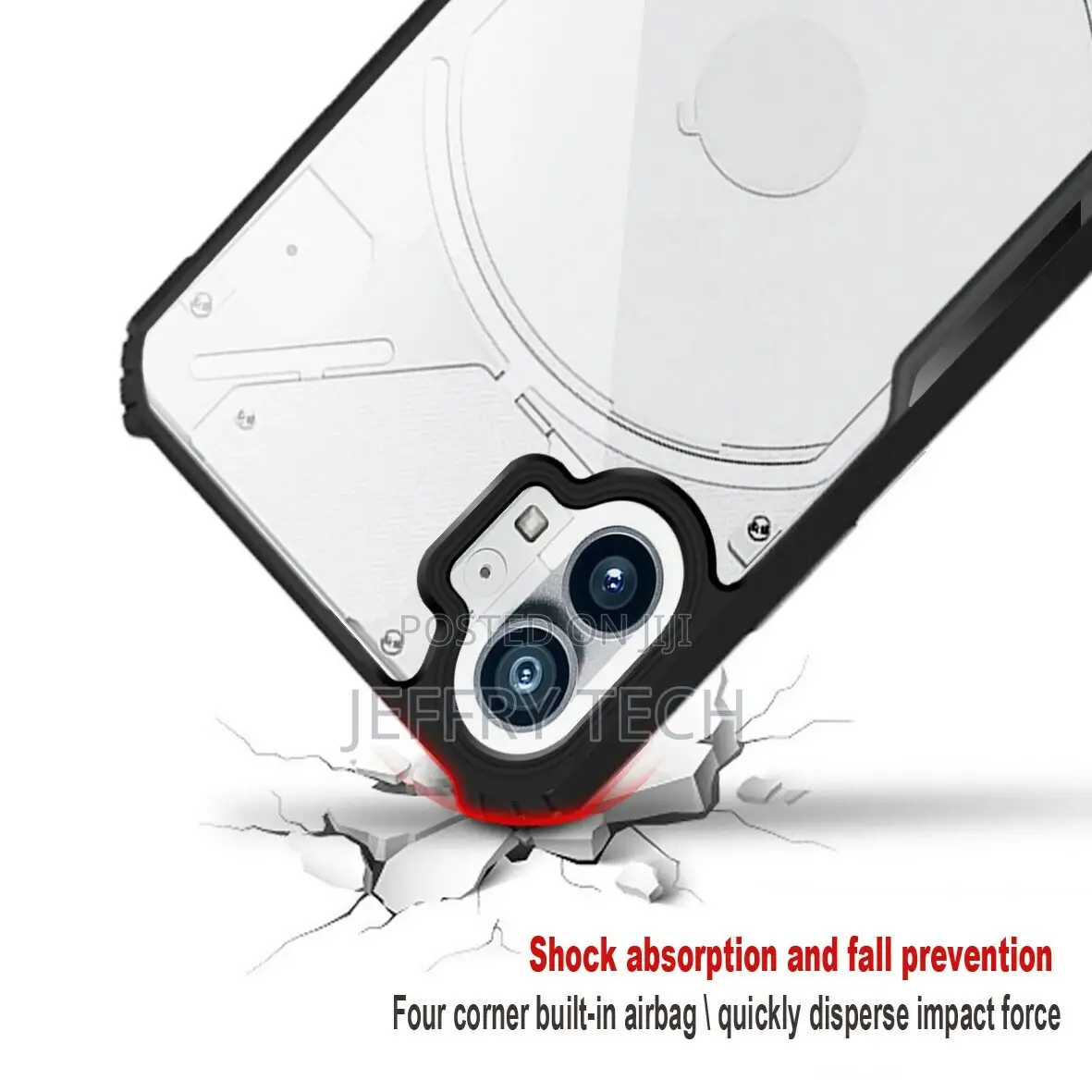 Phone Case for Nothing Phone1 Silicone Phone Case-Green