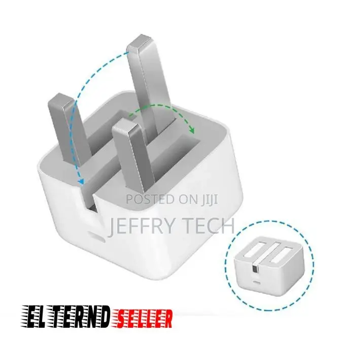 iPhone Triple Fast Charger 20W - For iPhone 13 Pro Max + Cab