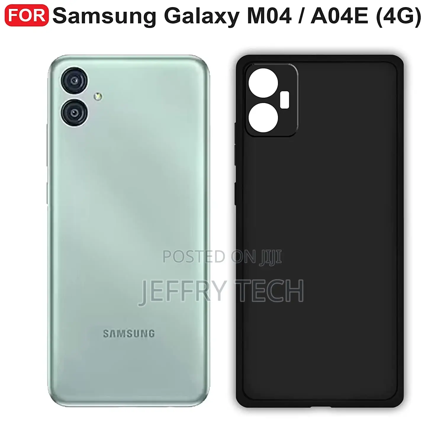 Samsung M04 / A04E (4G) Back Cover | Matte Soft Silicon Fle