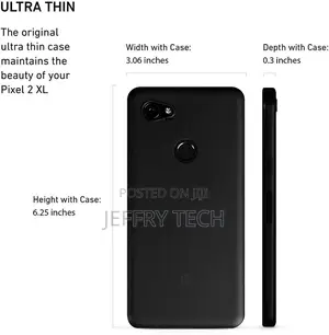 Back Cover Case for Google Pixel 2XL, Silicone Shockproof Ph