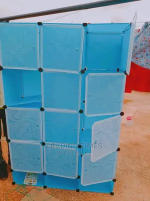 Blue Plastic Wadrobe