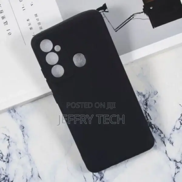 Black TPU Shell Cover for TECNO POP 6 GO - Silicone Case