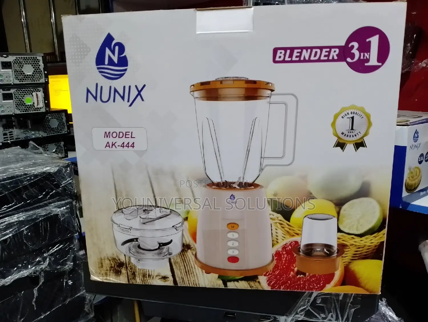 3in1 Ak-444 Nunix Blender Reliable