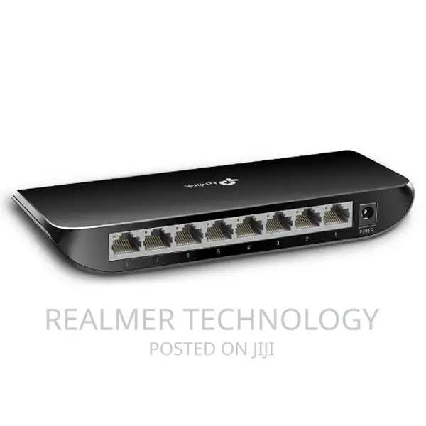 Tp-Link 8-Port 10/1000mbps Desktop Switch – TL-SG1008D