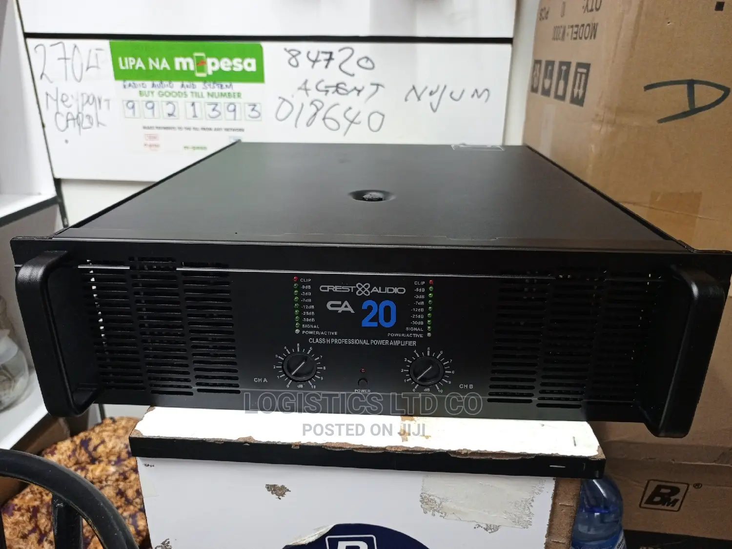 Original Crest Audio Ca20 Power Amplifier