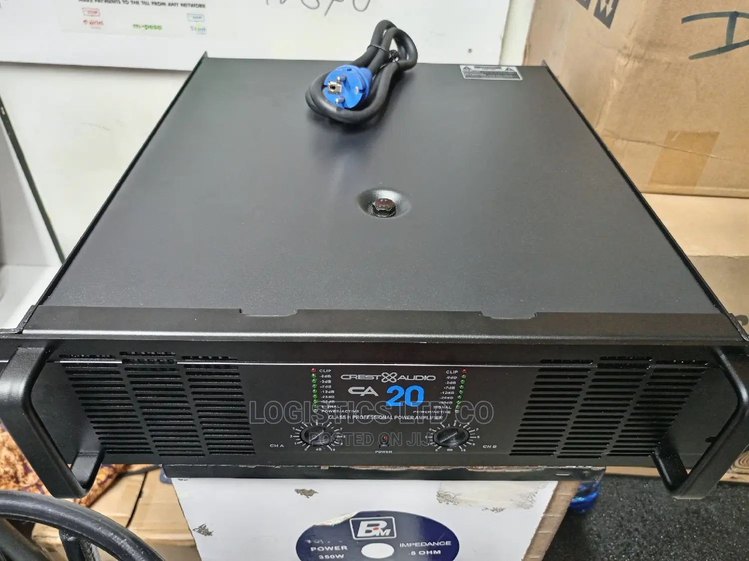 Original Crest Audio Ca20 Power Amplifier