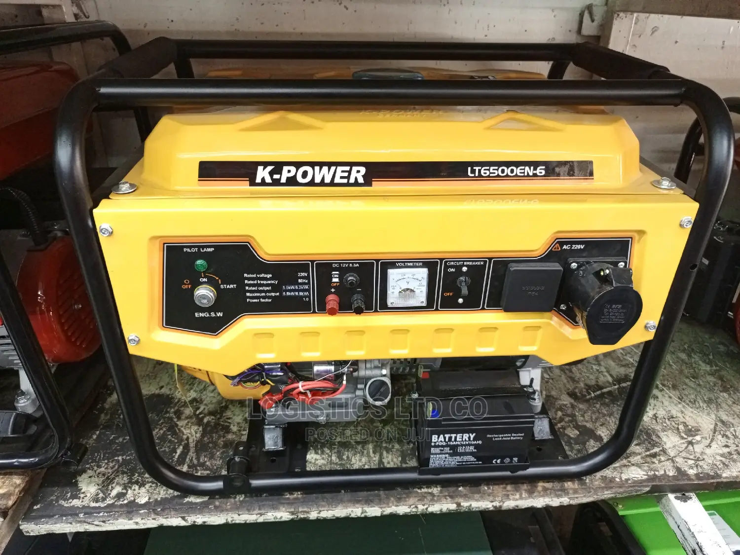 K-Power 5kva Petrol Generator 13hp