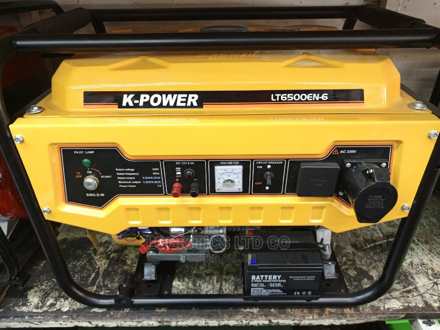 K-Power 5kva Petrol Generator 13hp