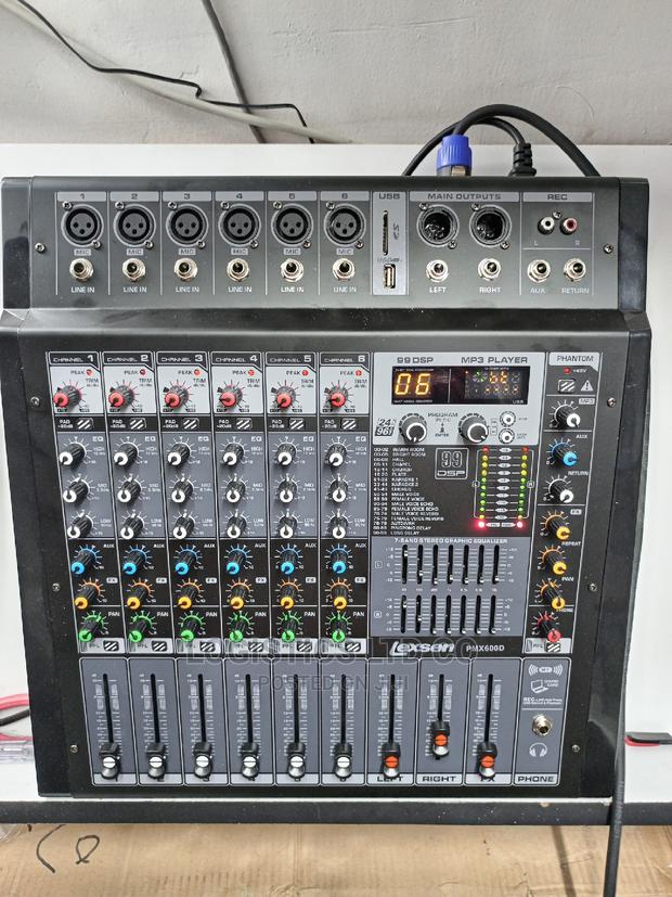 Lexsen Pmx600d 6channel Powered Mixer - thumbnail 2