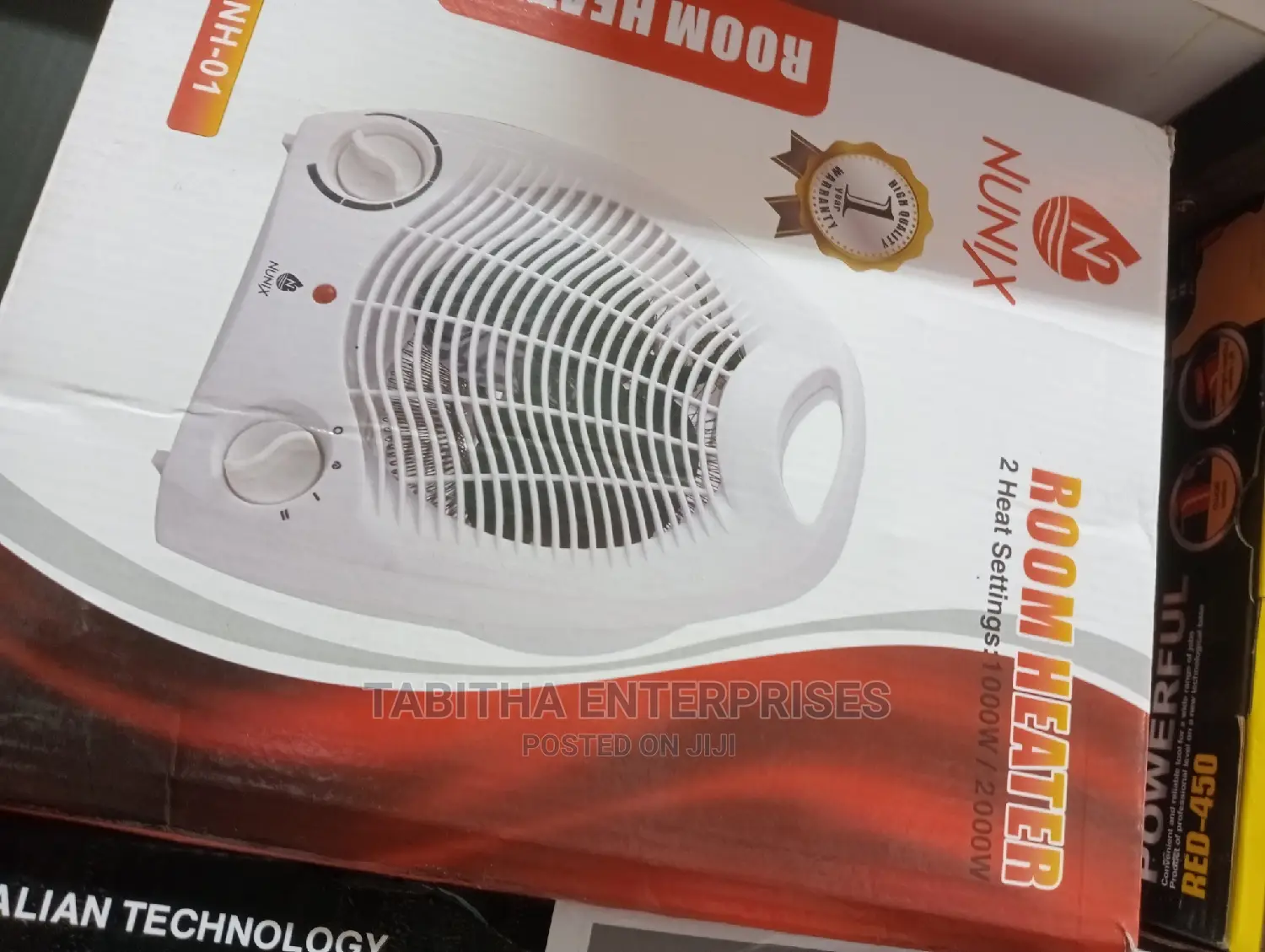 Nunix Room Heater Fan 🪭