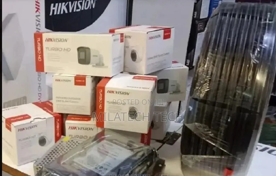 Four Channel Camera 4 Cameras Full Kit