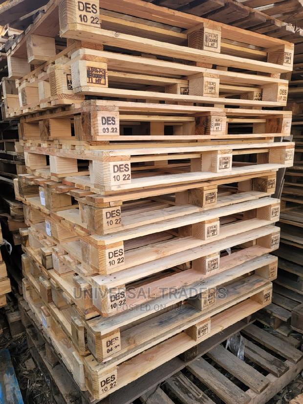New Wooden Pallets - Wood Pallet - 01A HT Grade - main view