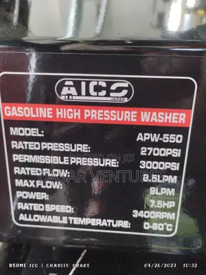 Aico Petrol Pressure Washer