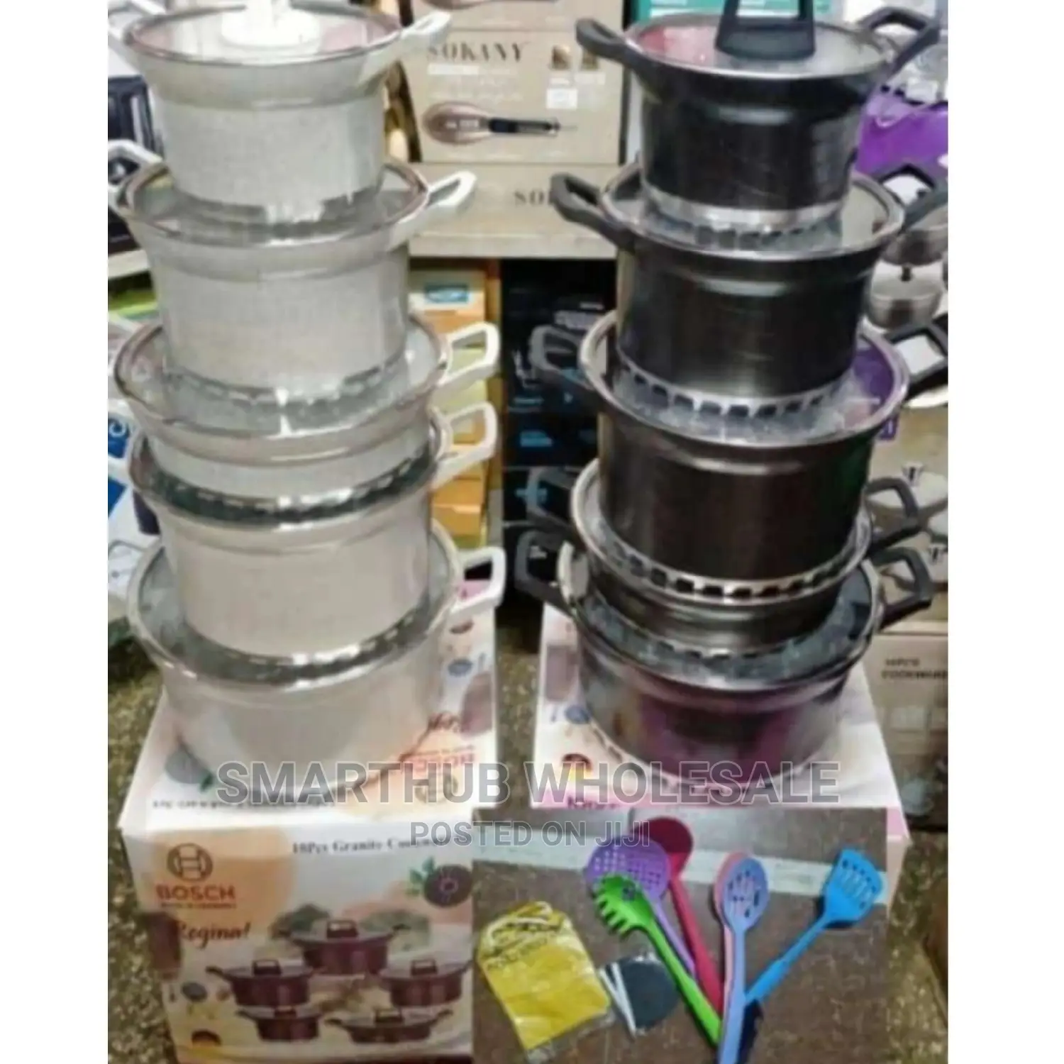 19pcs Bosch Cookware