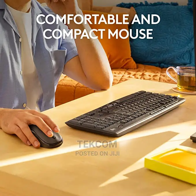Logitech Mk295 Wireless Mouse Keyboard Combo With Silentto