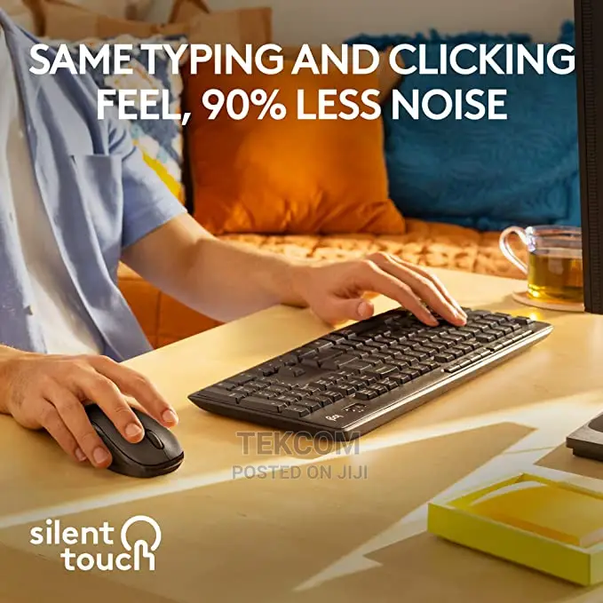 Logitech Mk295 Wireless Mouse Keyboard Combo With Silentto