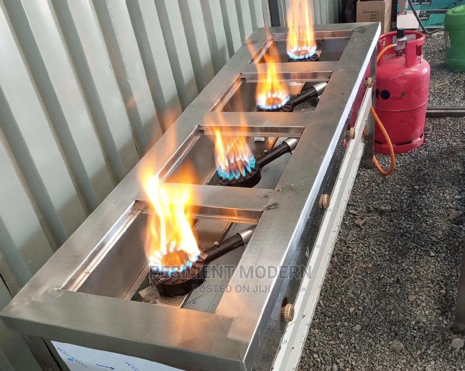 Stainless 4 Burner Gas Cooker in Gikomba/Kamukunji Restaurant & Catering Equipment, Resilient