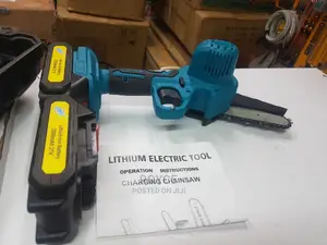 4 Inch Mini Electric Cordless Power Chain Saw