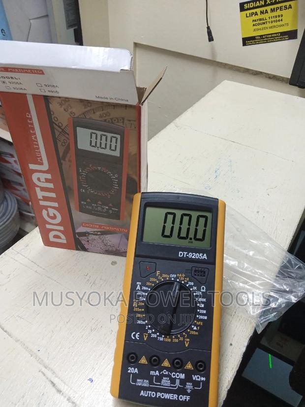 Generic Digital Multimeter LCD AC/DC Ammeter Resistance