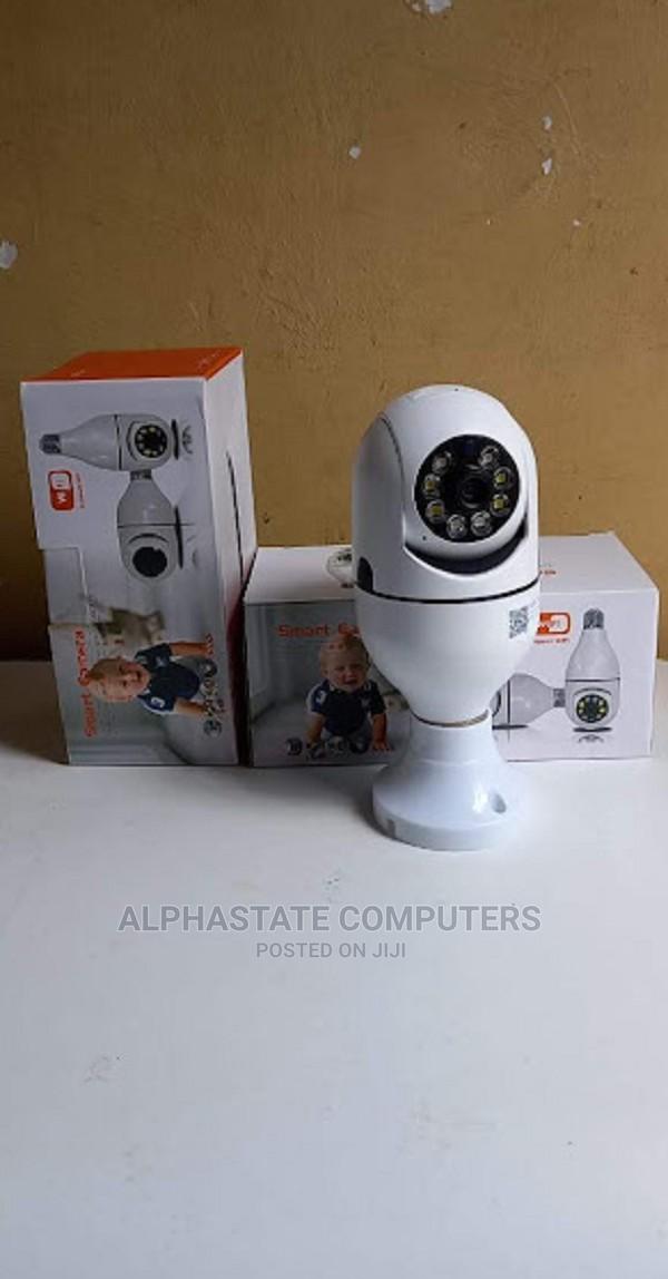PTZ Light Bulb Camera HD 1080P 2mp V380 Security PTZ Nanny C