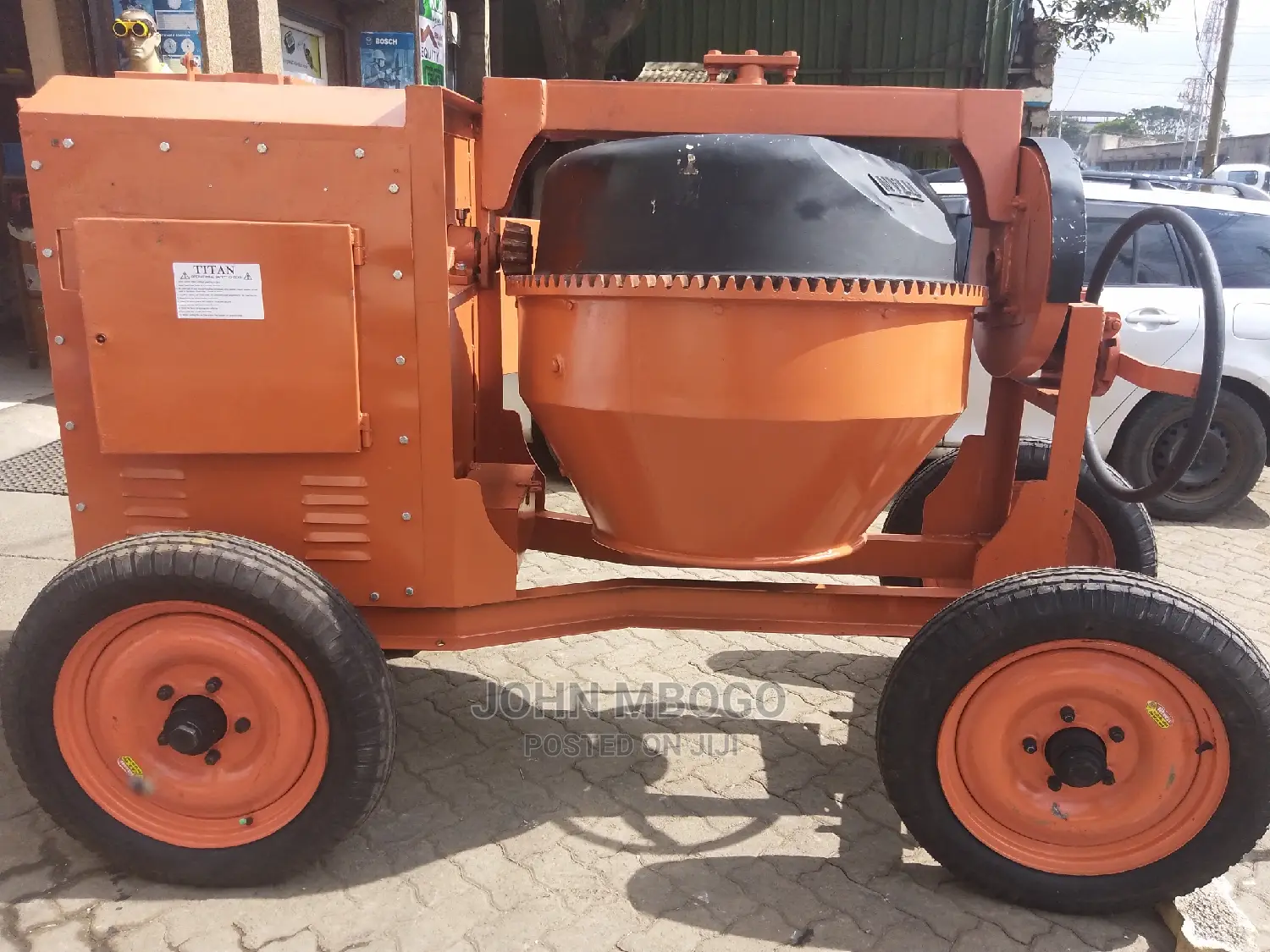 Brand New Indian Concrete Mixer .