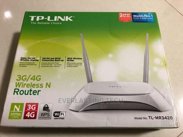Tp-Link 300mbps 3g/4g Wireless N Router-Mr3420 - main view