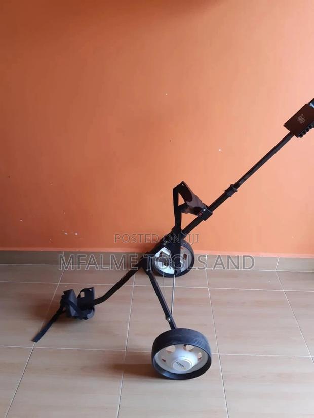 Golf Trolley - 2 Wheels Light Weight Aluminium Frame - Ex-uk - thumbnail 4