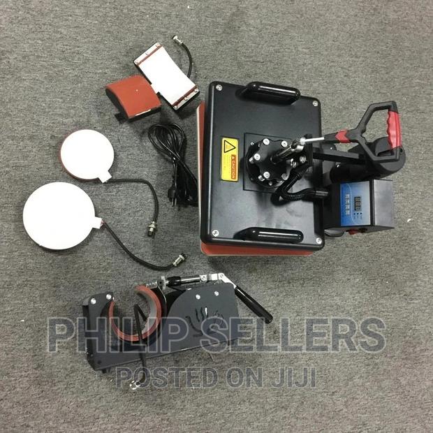 8 in 1 Combo Heat Press Machine for Trays/Caps/Cups/ - thumbnail 2