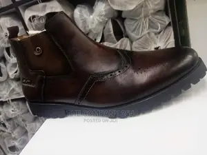 Top Quality Designer Brand Leather Official Boots