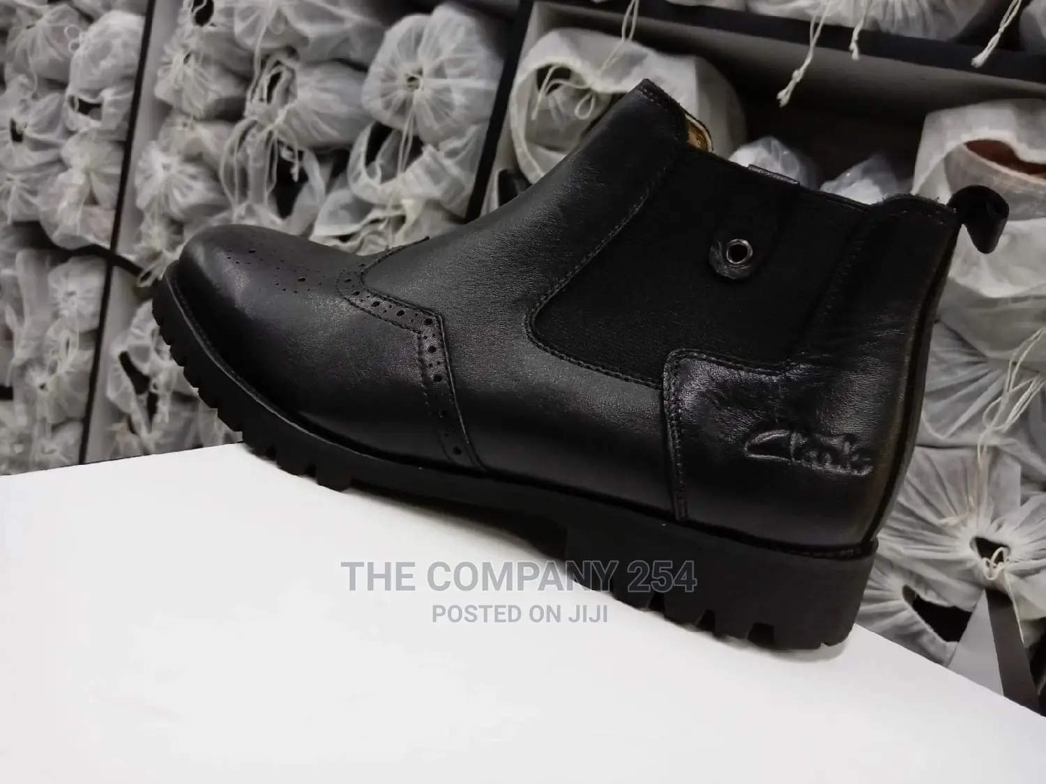 Top Quality Designer Brand Leather Official Boots