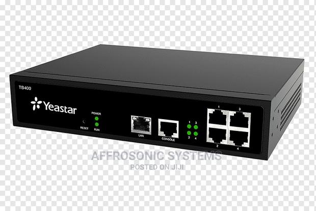 Yeastar Te100 Voip Gateway - main view