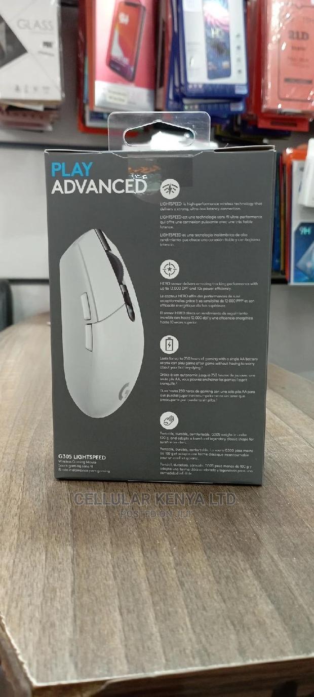 Logitech G G305 LIGHTSPEED Wireless Mouse (White) - thumbnail 2