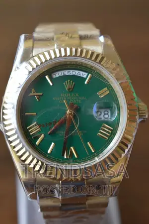 Rolex Presidential Watch Green Dial Yellow Gold