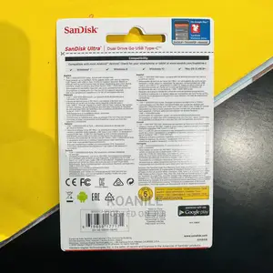 Sandisk 64GB Ultra Dual Drive Go USB Type-c Flash Drive