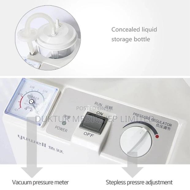 Mucus Suction Machine, Electric Phlegm Suction Unit/ Pump - thumbnail 3