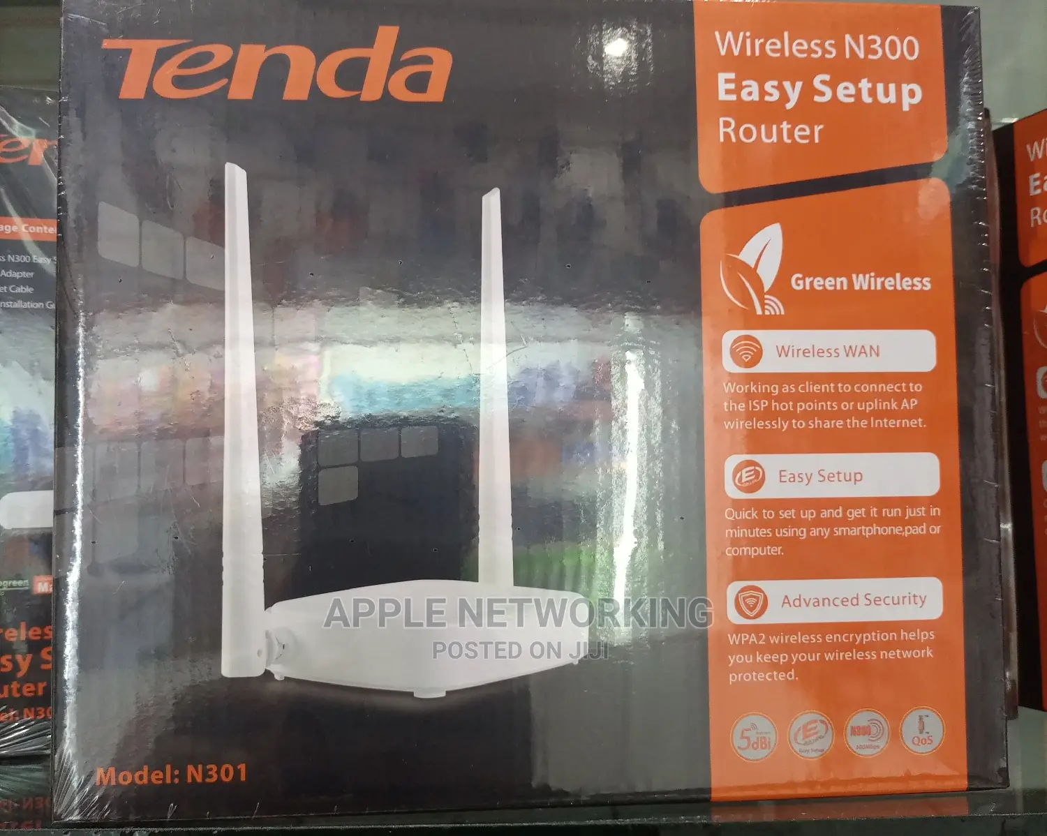 TENDA N301 Wireless N300 Home Router