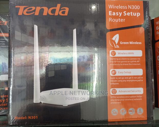 TENDA N301 Wireless N300 Home Router - main view