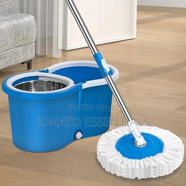 Magic Spin Mop With Extra Free Mop - thumbnail 4