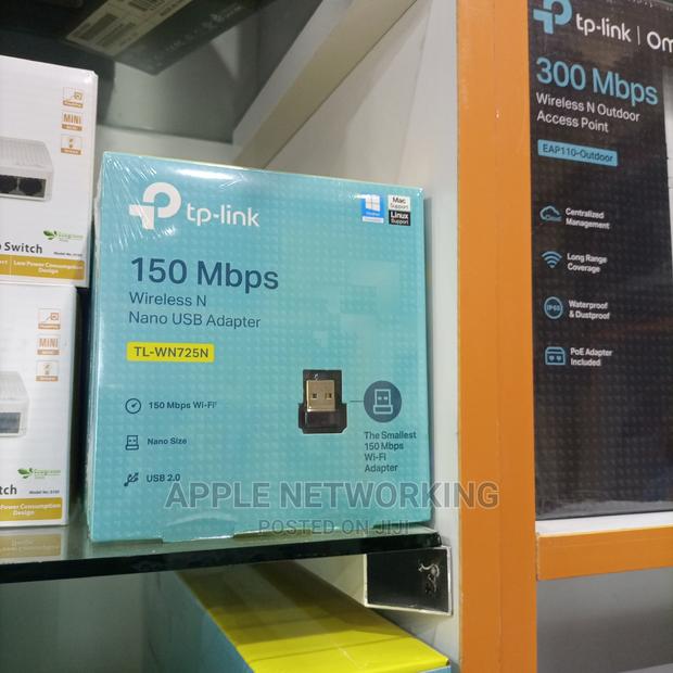 Tp-Link150mbps Wireless N Nano Usb Adapter Tl-Wn725n - main view