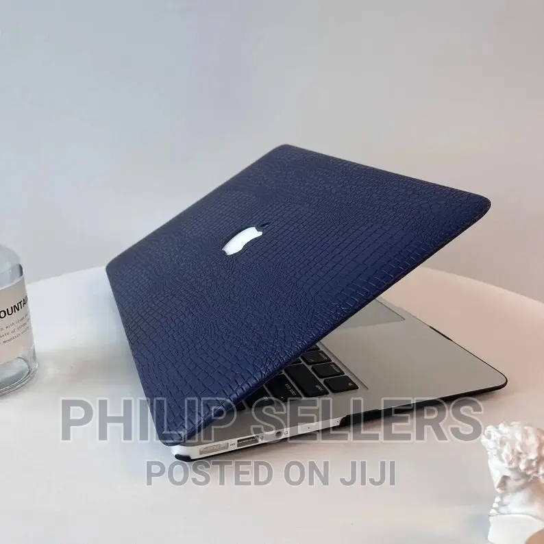 Denim Blue Crocodile Pattern Macbook Protective Hard Case La