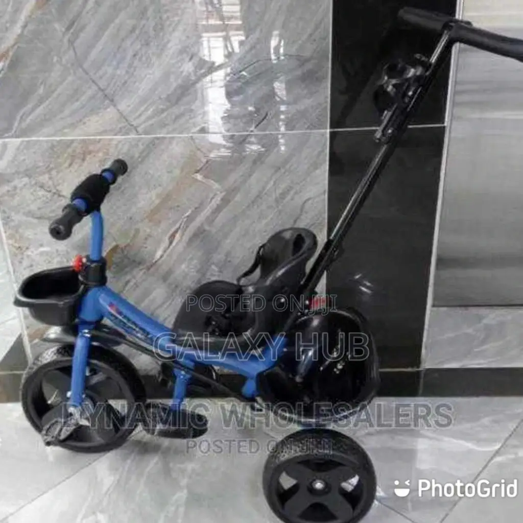 Kids Tri Circle With Push Handle